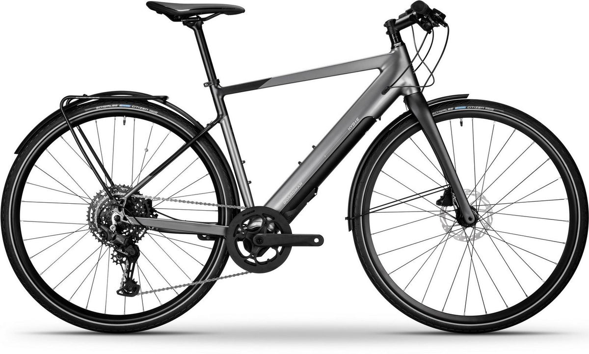 Boardman HYB-E 8.9+ Electric Hybrid Bike - Fazua Mid-Drive