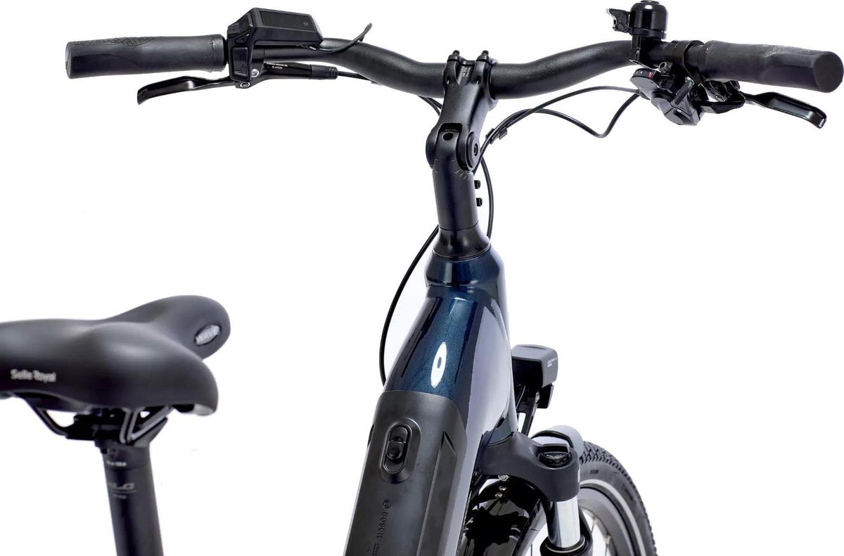 Raleigh Motus Hub Electric Hybrid Bike - Night Blue, Bosch