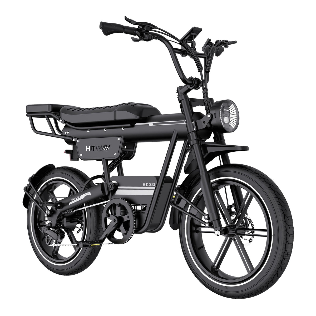Hitway BK30 Electric Bike - 250W Power | 23.4Ah Battery | 15.5mph Speed | 112mi Range