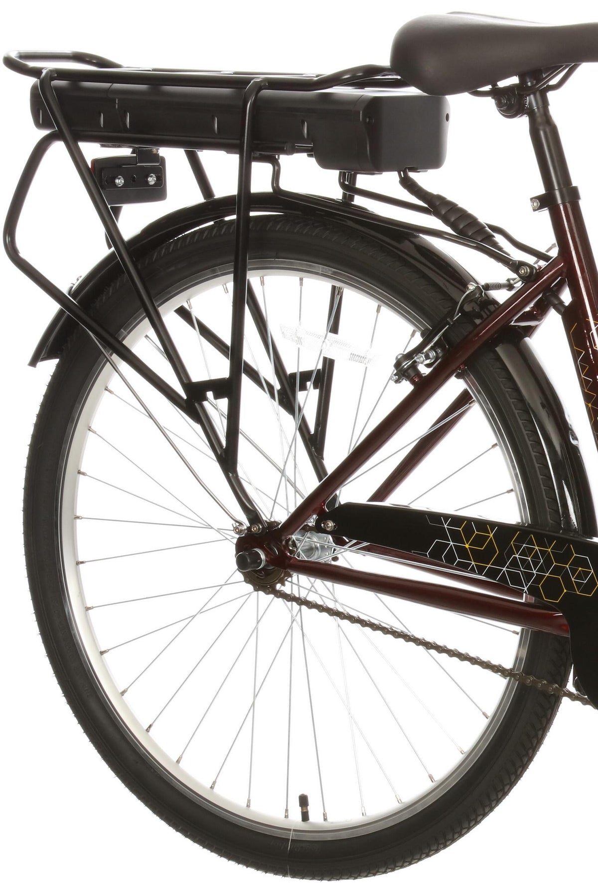 Assist Step-Thru Electric Hybrid Bike - Low Step Frame