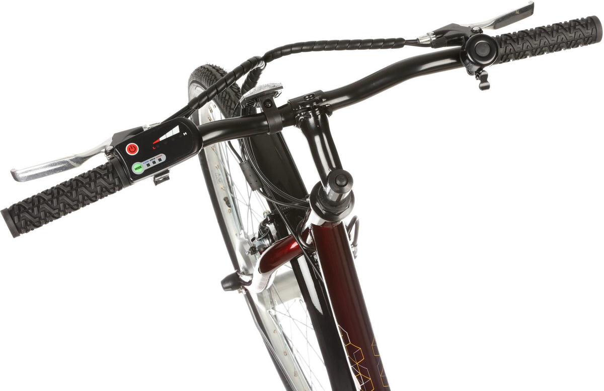 Assist Step-Thru Electric Hybrid Bike - Low Step Frame