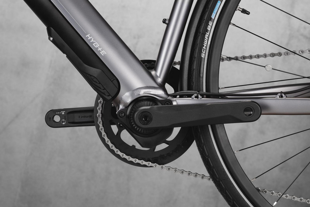 Boardman HYB-E 8.9+ Electric Hybrid Bike - Fazua Mid-Drive