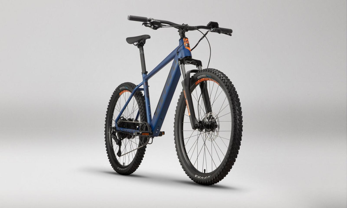 Carrera Vulcan-E Electric Mountain Bike - 40-Mile Range