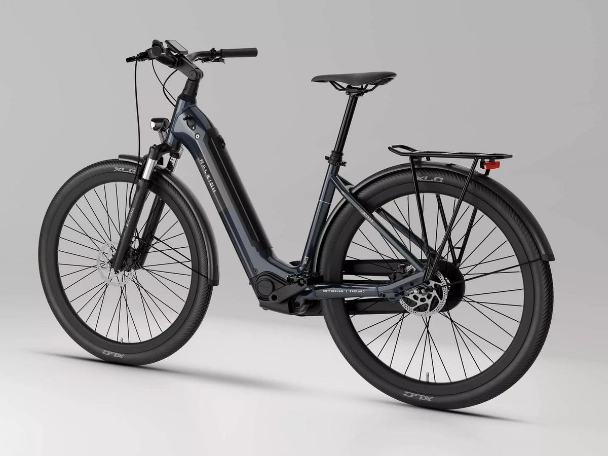 Raleigh Motus Hub Electric Hybrid Bike - Night Blue, Bosch