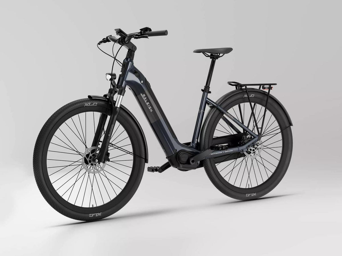 Raleigh Motus Hub Electric Hybrid Bike - Night Blue, Bosch