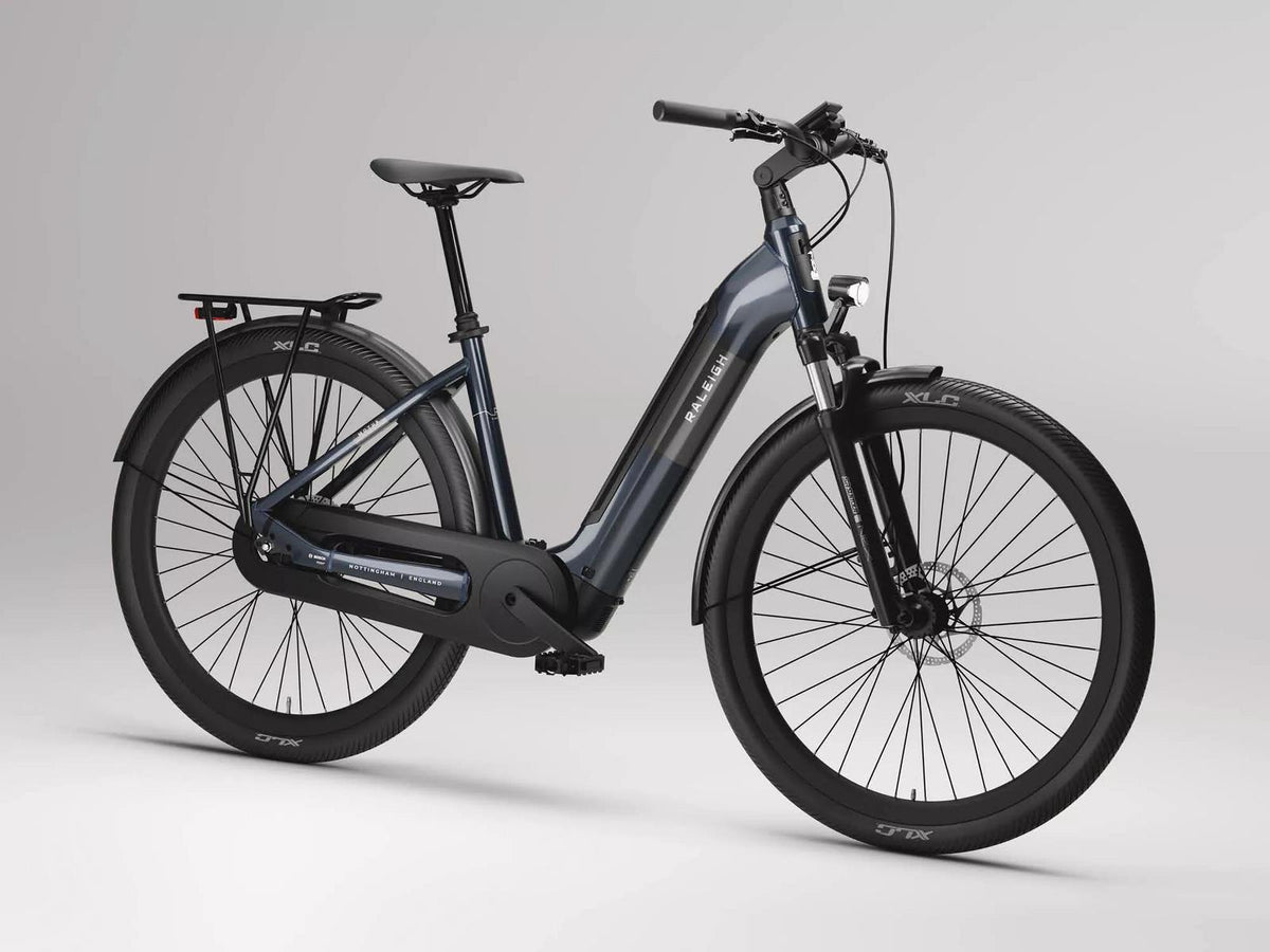 Raleigh Motus Hub Electric Hybrid Bike - Night Blue, Bosch