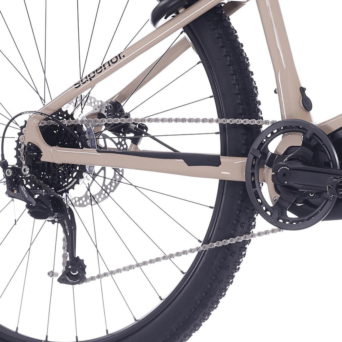 RockMachine eXC 6.2 Electric Mountain Bike - Sand Gloss