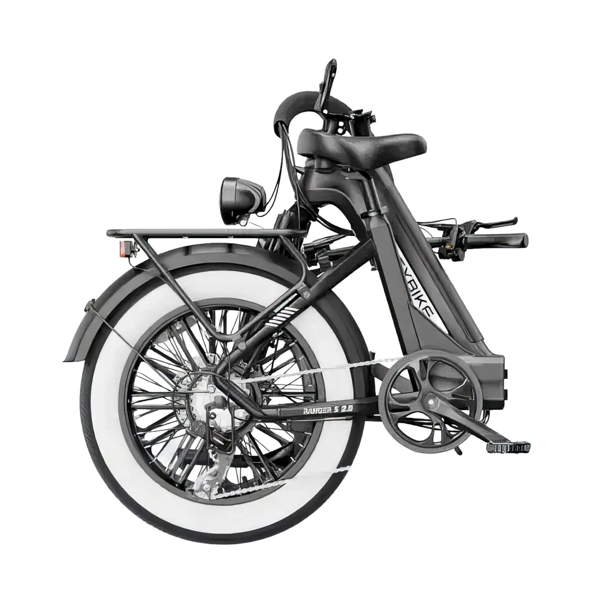 Heybike Ranger S 2.0 Foldable Electric Bike - 250W Power | 14.4Ah Battery | 15.5mph Speed | 55mi Range